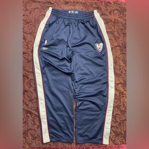 00’s New Jersey Nets Authentic Reebok NBA Warm Up Pants